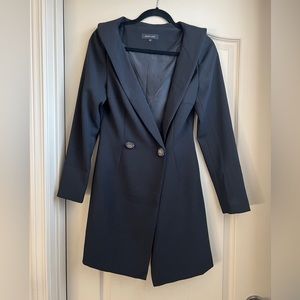 Black blazer dress